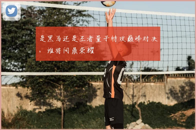 是黑马还是王者量子特攻巅峰对决,谁将问鼎荣耀
